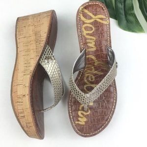 Sam Edelman Romy cork wedges